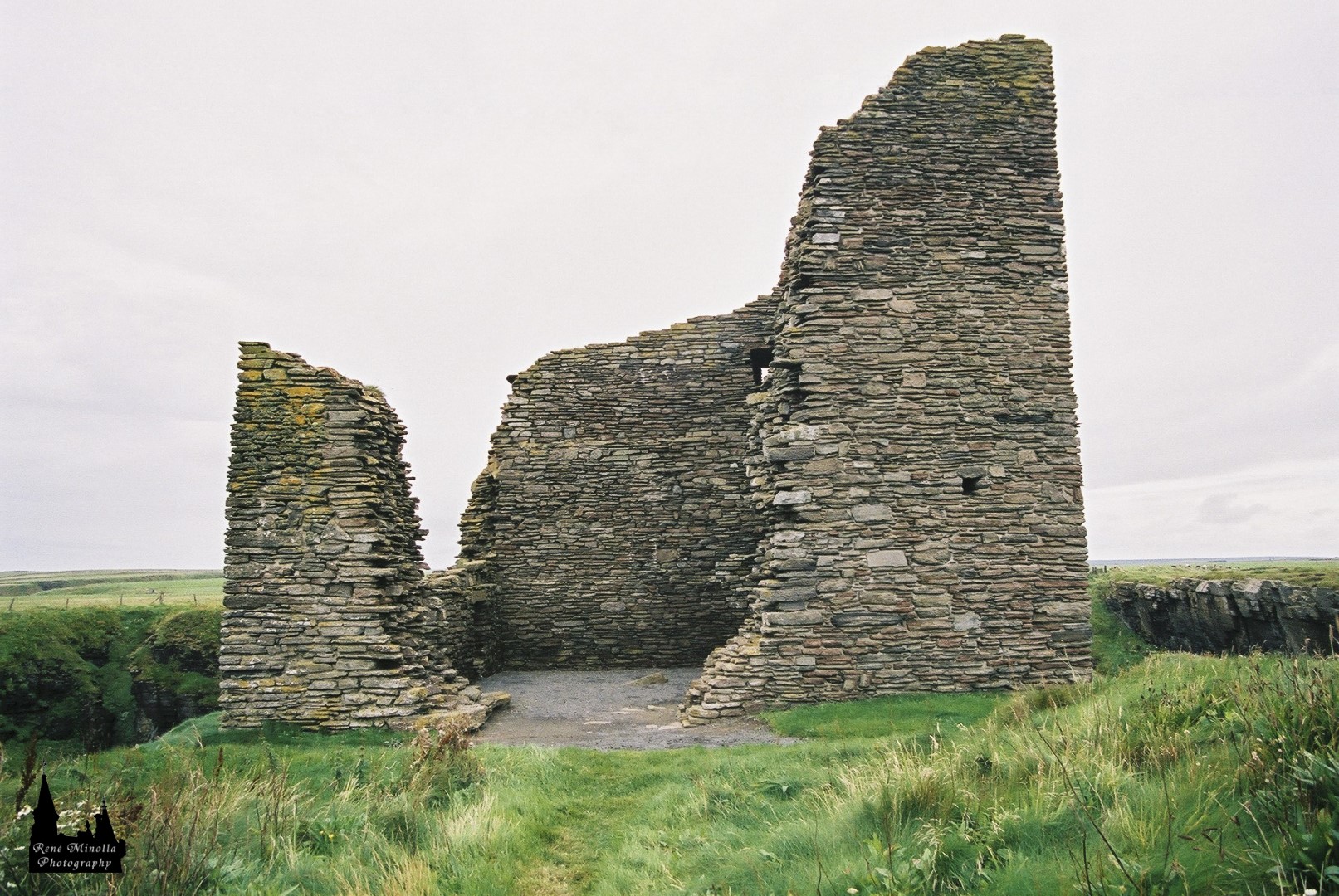 Old Wick Castle, Wick, Schottland